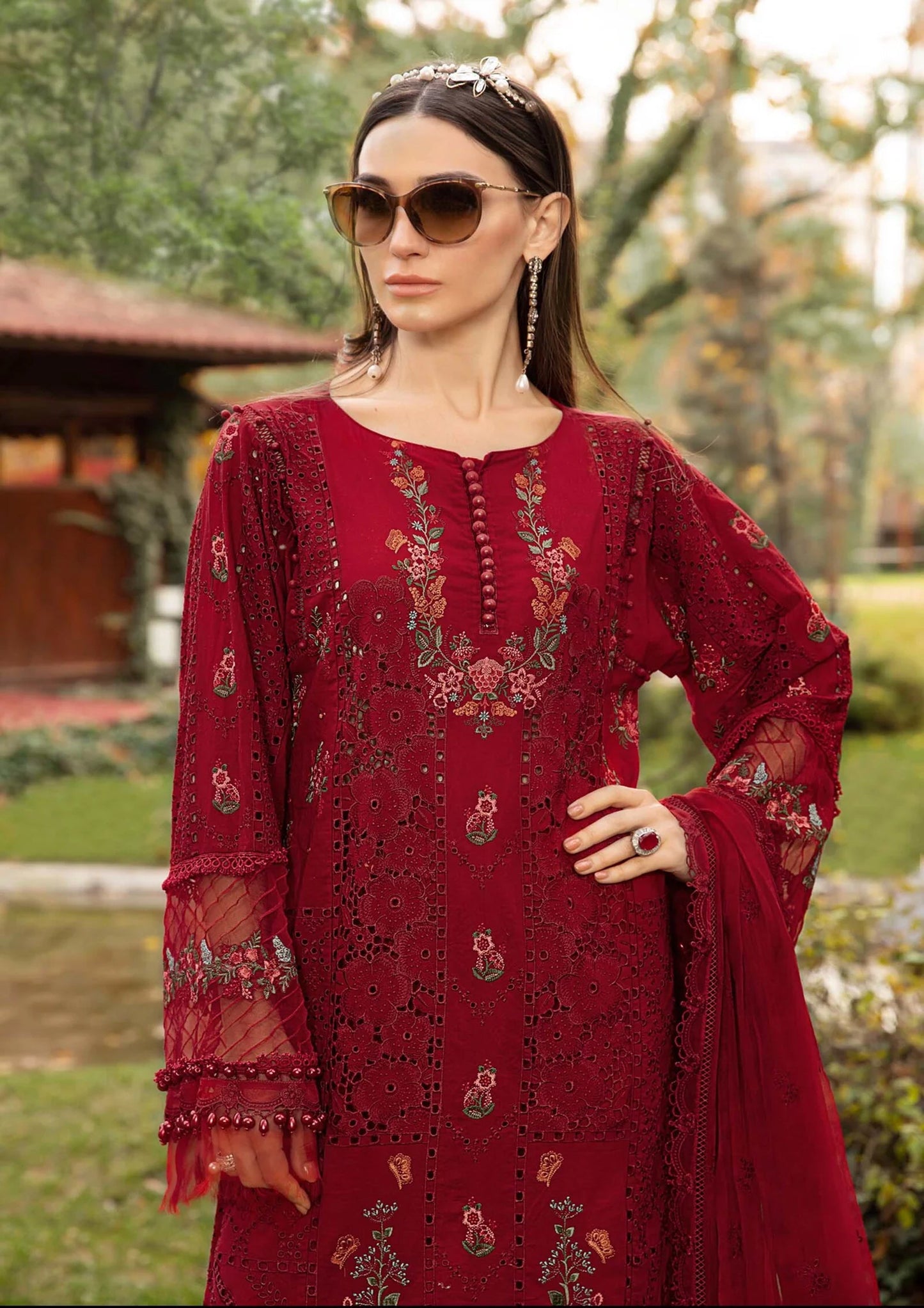 Maria B Embroidered Lawn 3 Piece Unstitched Collection