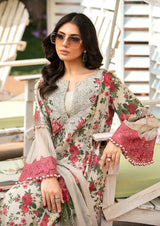 Embroidered Lawn Collection 3 Piece Unstitched