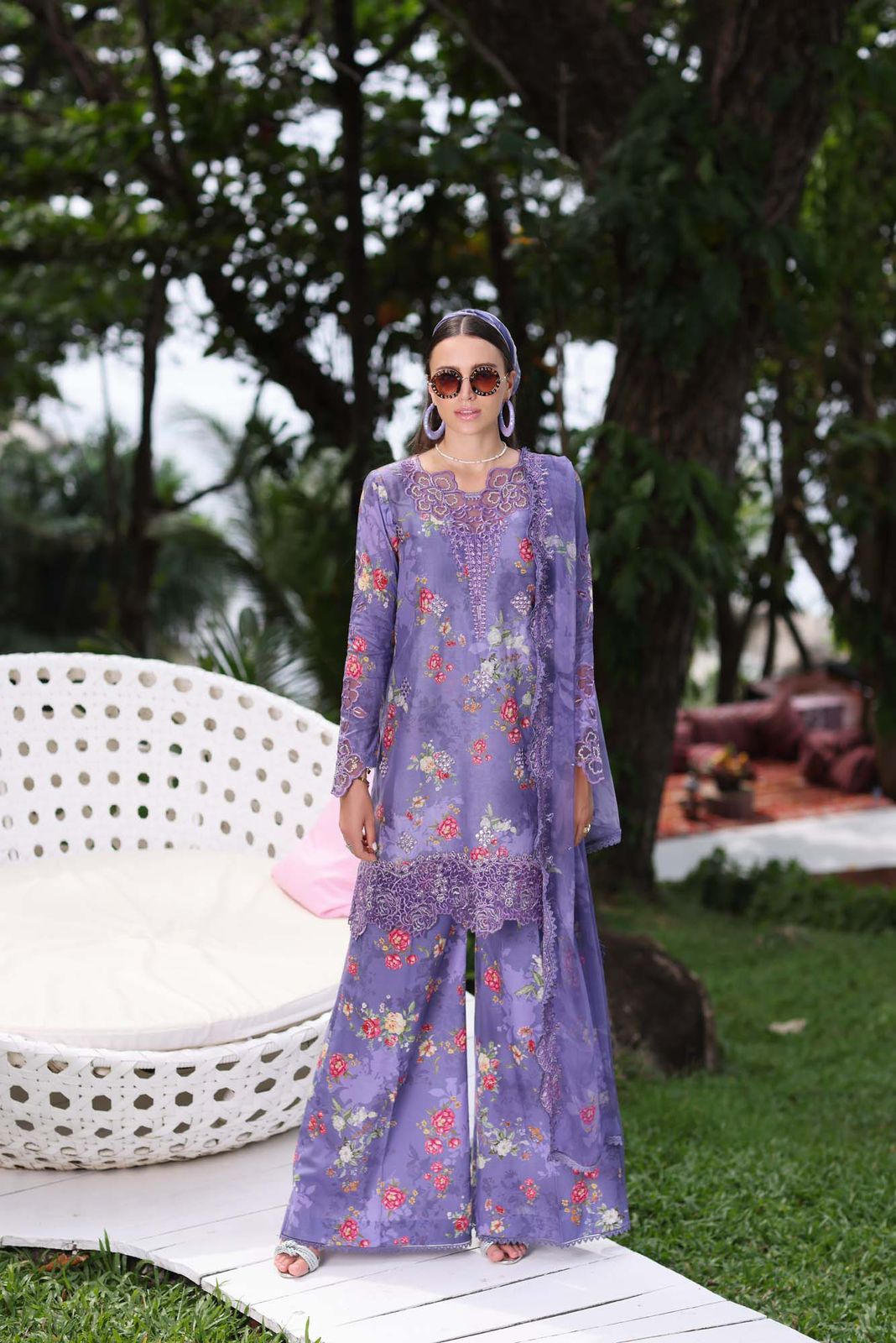 Noor By Sadia Lawn Collection 3 Piece Unstitched