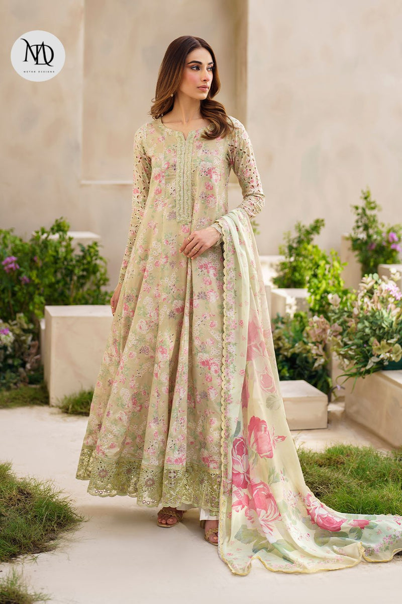 IZNIK LUXURY LAWN WITH CHIFFON DUPPATA