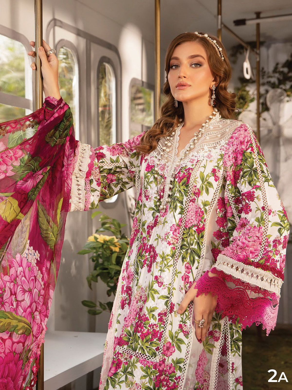 Maria B MPRINT LAWN 3Pc Unstiched Suit