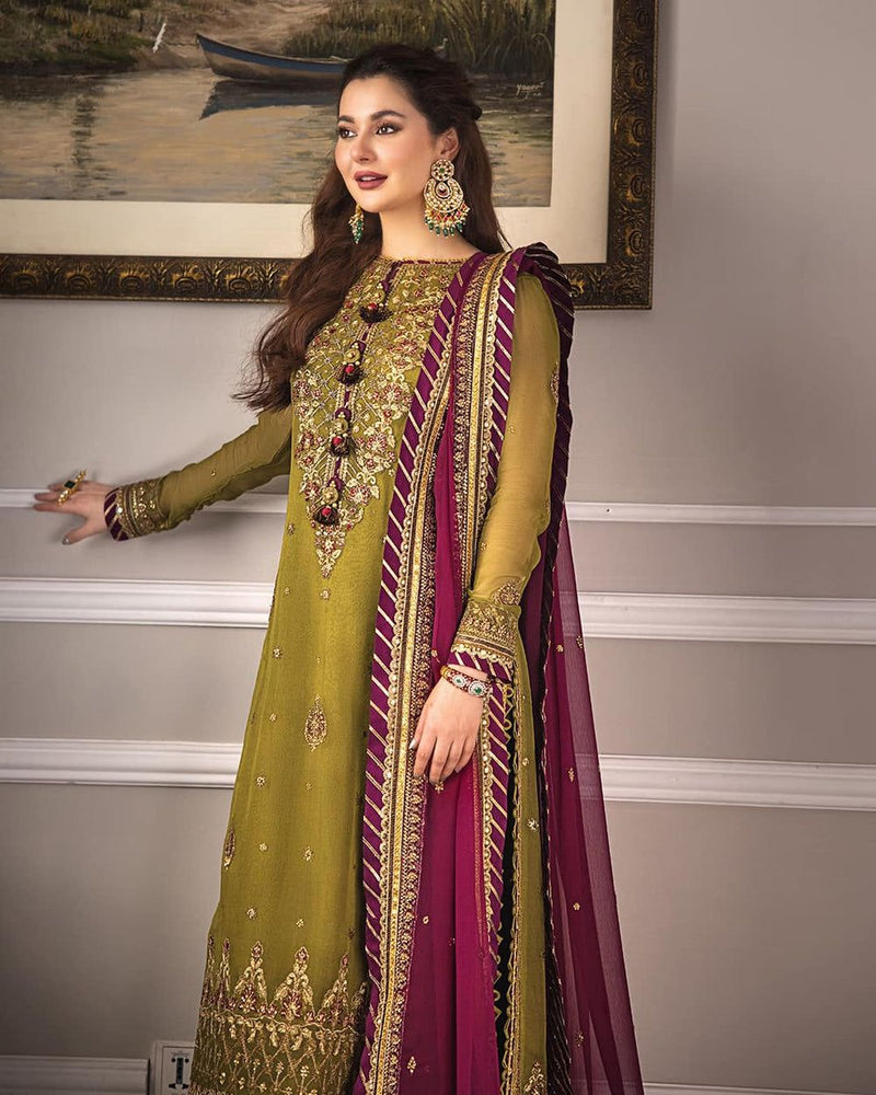 Asim Jofa Mehndi Green - Replica