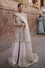 Afrozeh 3pc Unstitched Organza Suit - Replica