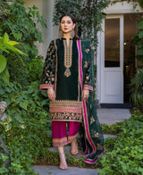 ZAINAB CHOTTANI EMBROIDERED VELVET (MICRO 9000)