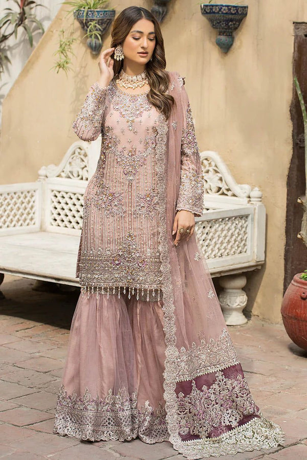 Imrozia Net Wedding Collection 3 Piece Unstitched