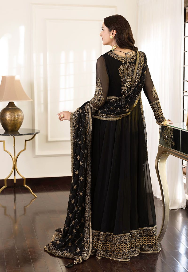 BRAND….ASIM JOFA Unstitch Replica  Code MD 1310 FABRIC CHIFFON frok With SATIN SILK Trouser