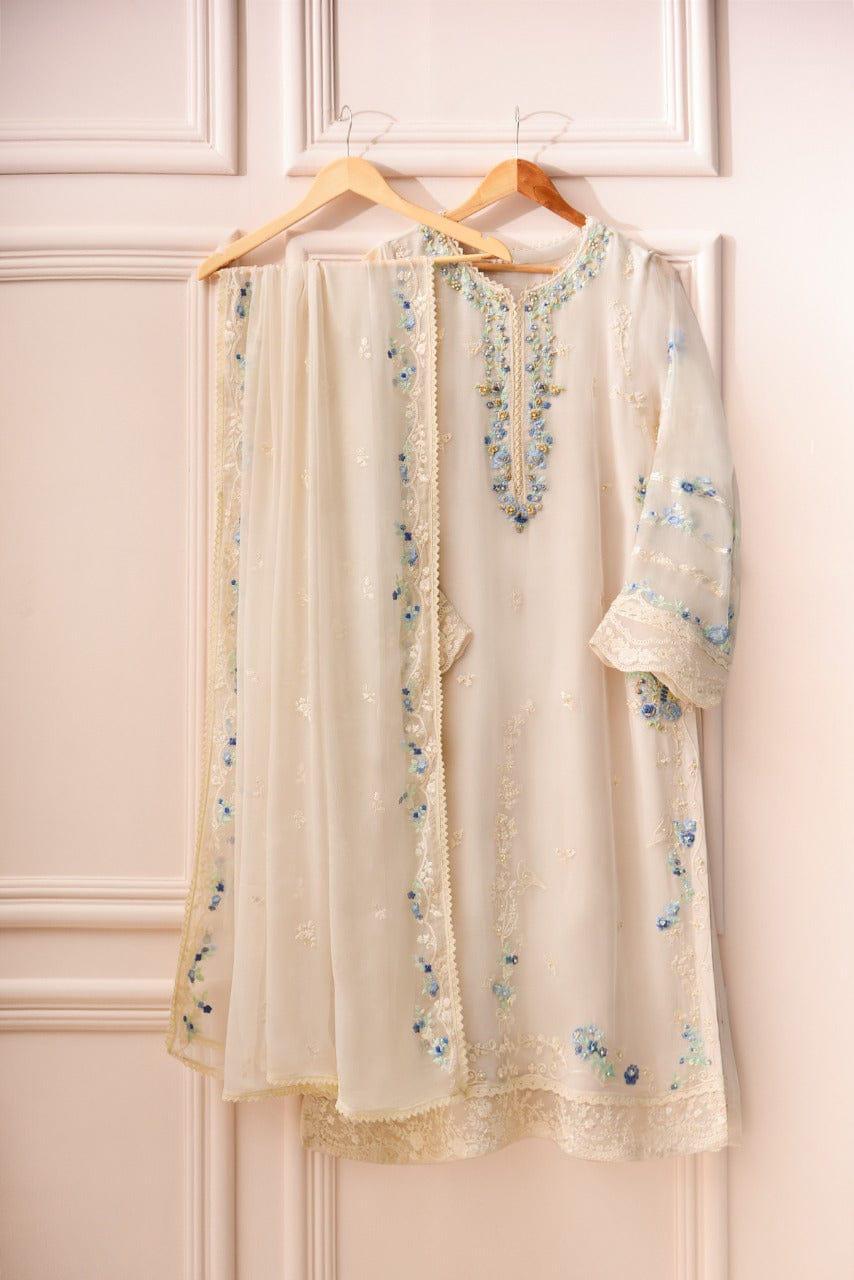 Agha Noor chiffon collection Most hit design